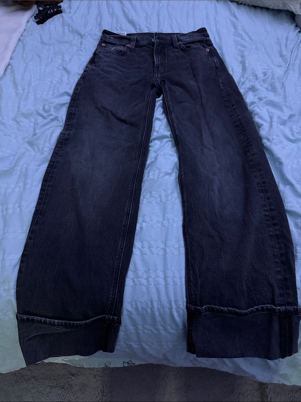 American Eagle Outfitters Women's Black Bootcut Jeans